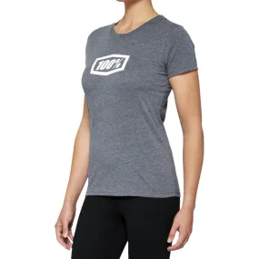 100% Women's Icon T-Shirt - Heather Gray