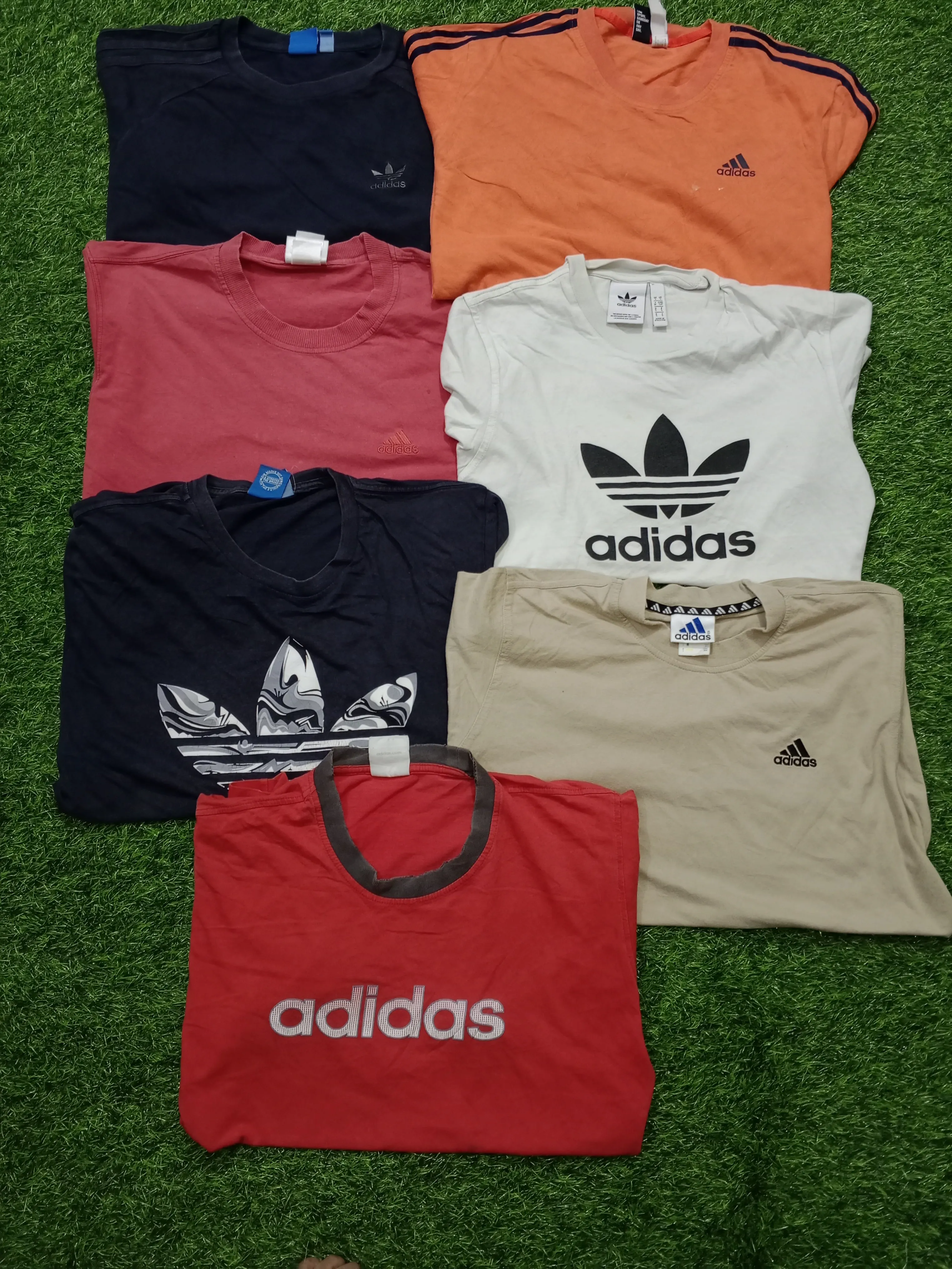 15 pieces of Grade BC Adidas Tshirts