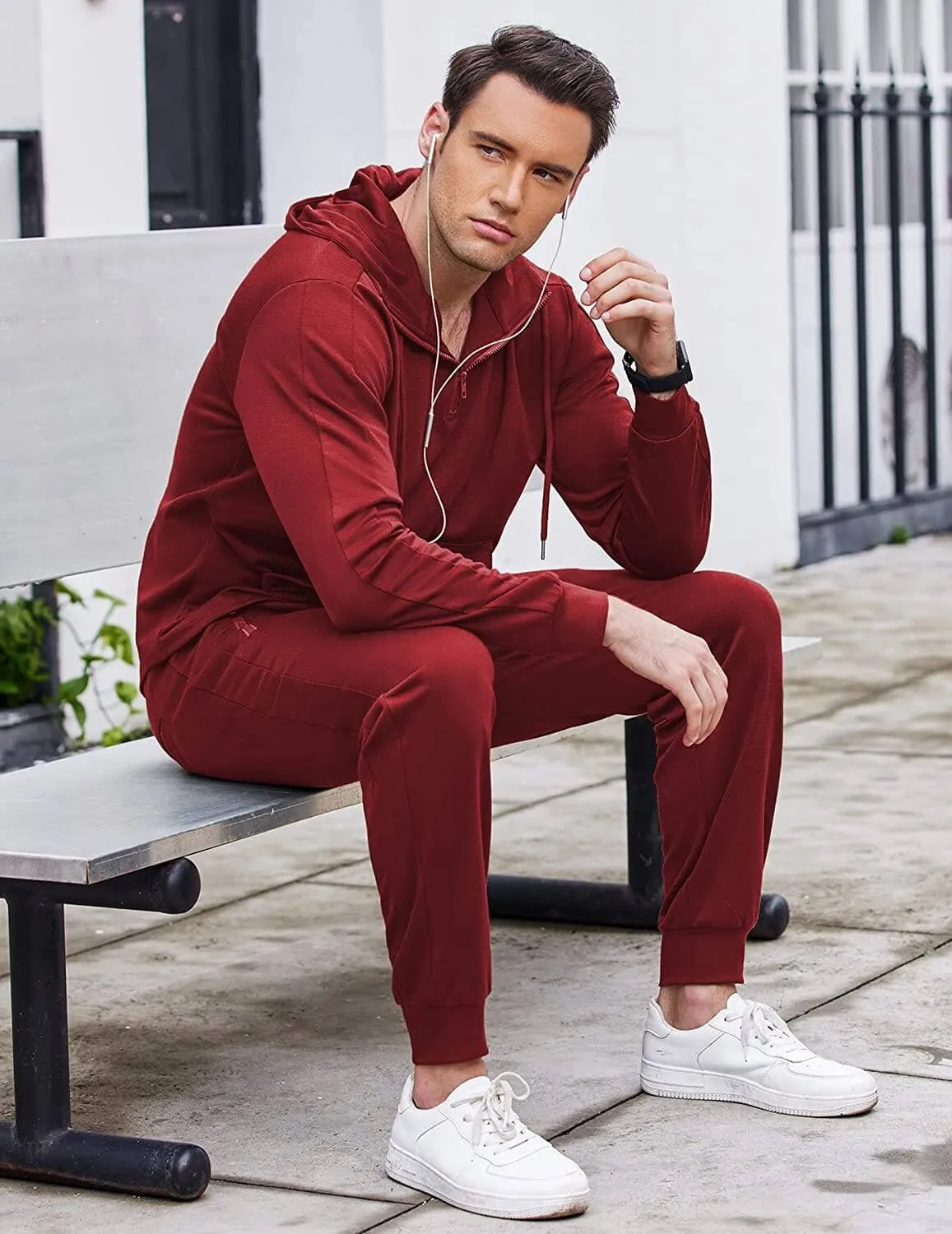 2 Piece Zip Hoodie and Sweatpants Set (US Only)