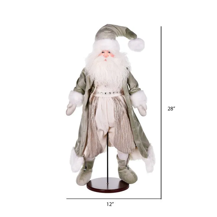 28" Jewel-Tide Greet Santa Doll with Stand