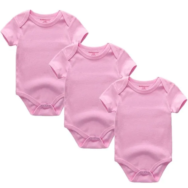 3/5pcs Baby Bodysuit 0-12M