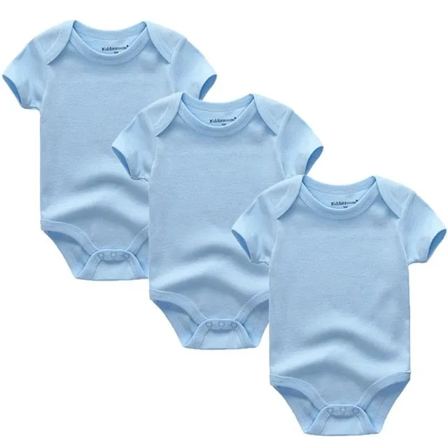 3/5pcs Baby Bodysuit 0-12M