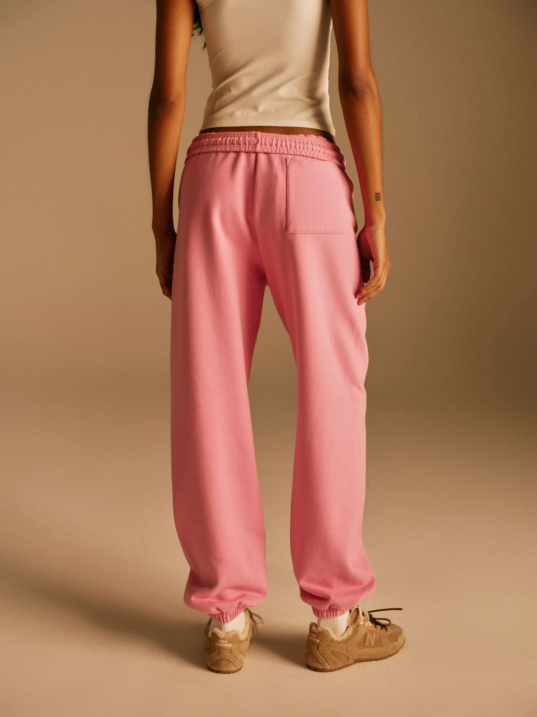 ADA Sweatpants - Candy Pink/Burgundy