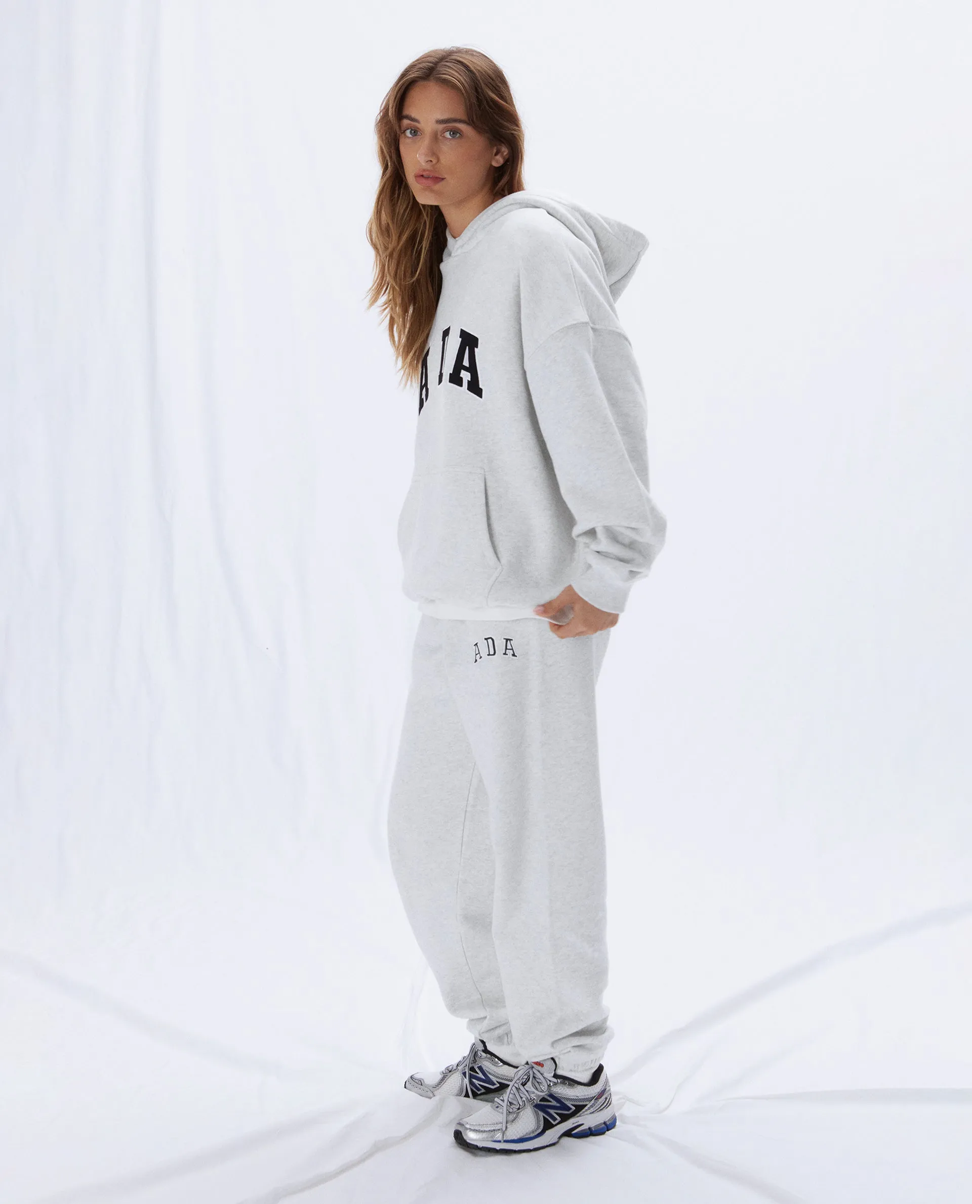 ADA Sweatpants - Light Grey Melange