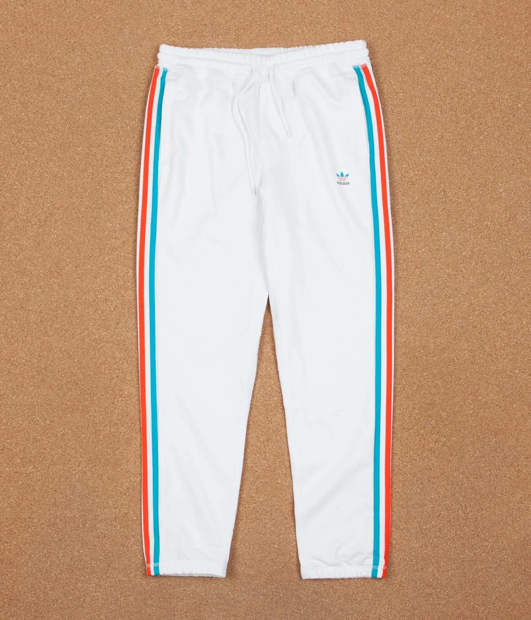 Adidas Blackbird Sweatpants - White / Energy Blue / Energy / Black