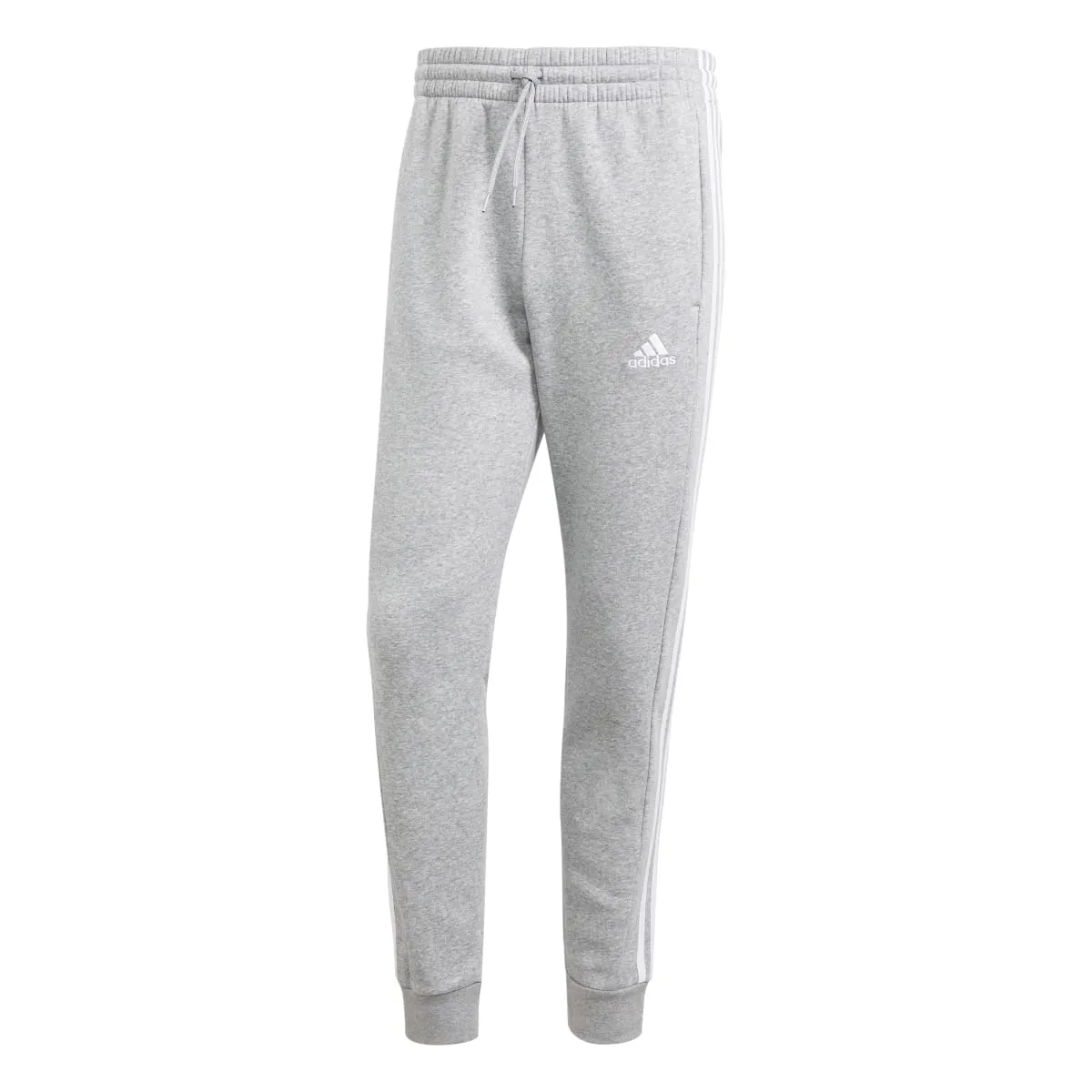 adidas Men's Essentials Tapered 3-Stripes Fleece Pants