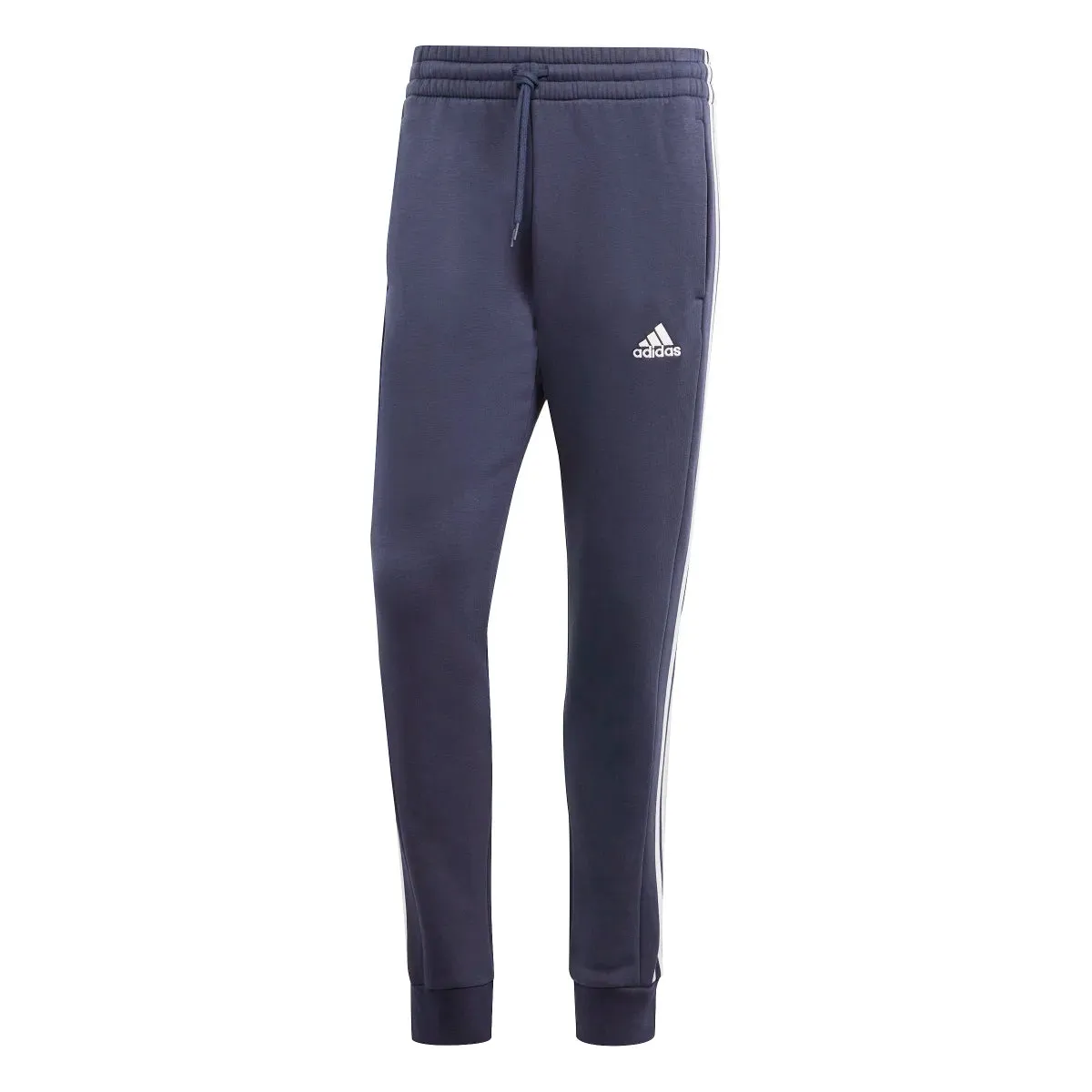 adidas Men's Essentials Tapered 3-Stripes Fleece Pants