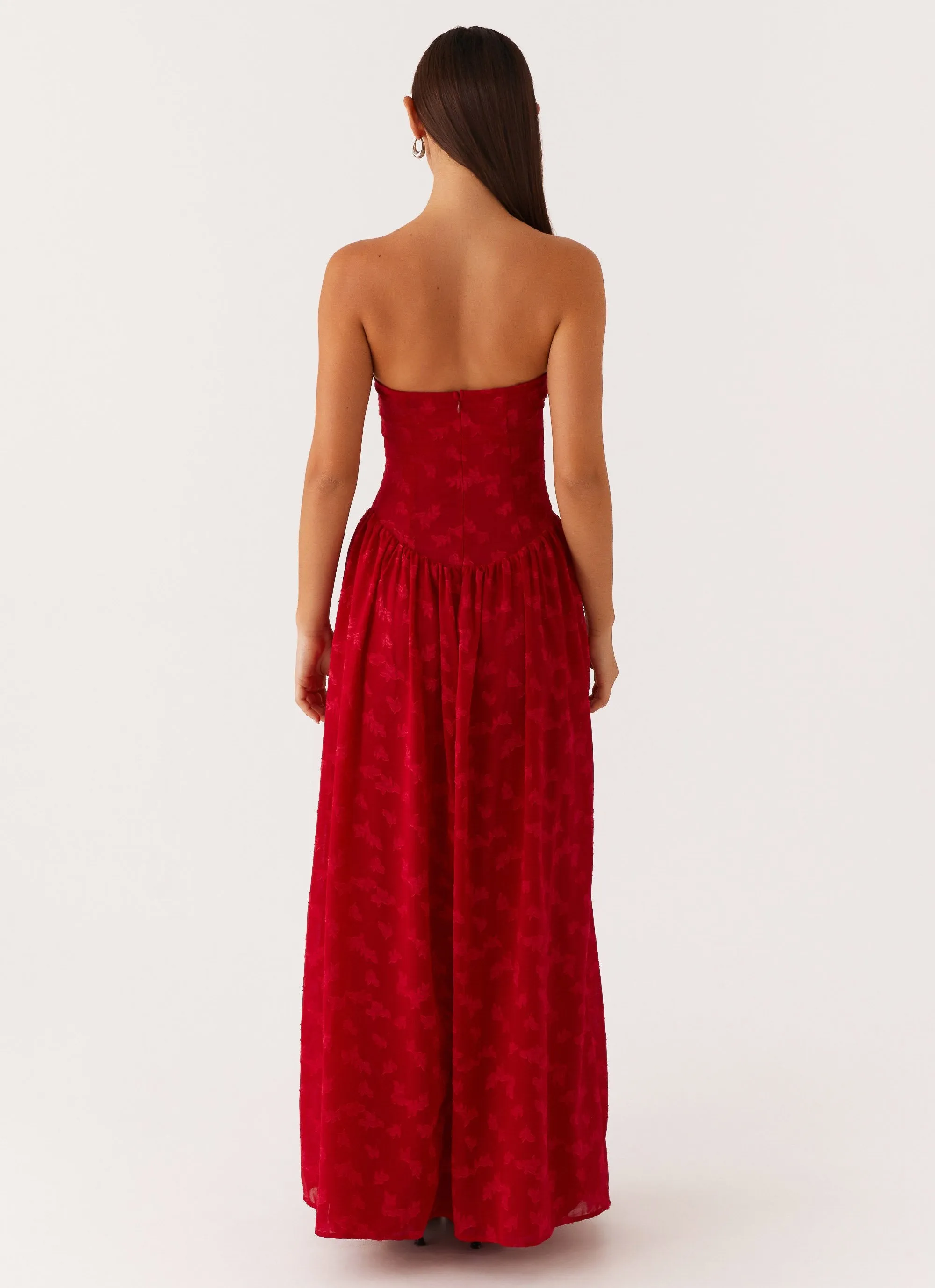 Adira Maxi Dress - Red