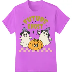 Adorable Future Ghost Trio: Cute Halloween Spooks