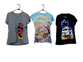 Aesthetic Cartoon T-shirts - 18 pcs - 9/10/24