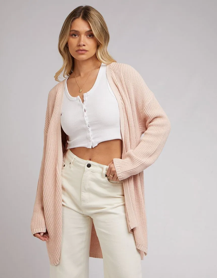 All About Eve Everyday Knit Cardi Pink