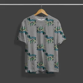 All Over Birds printed T-Shirt