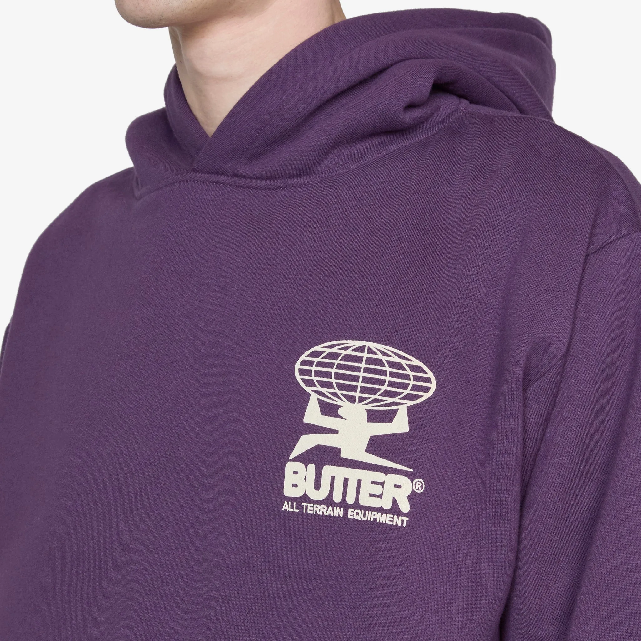 All Terrain Pullover Hood Eggplant