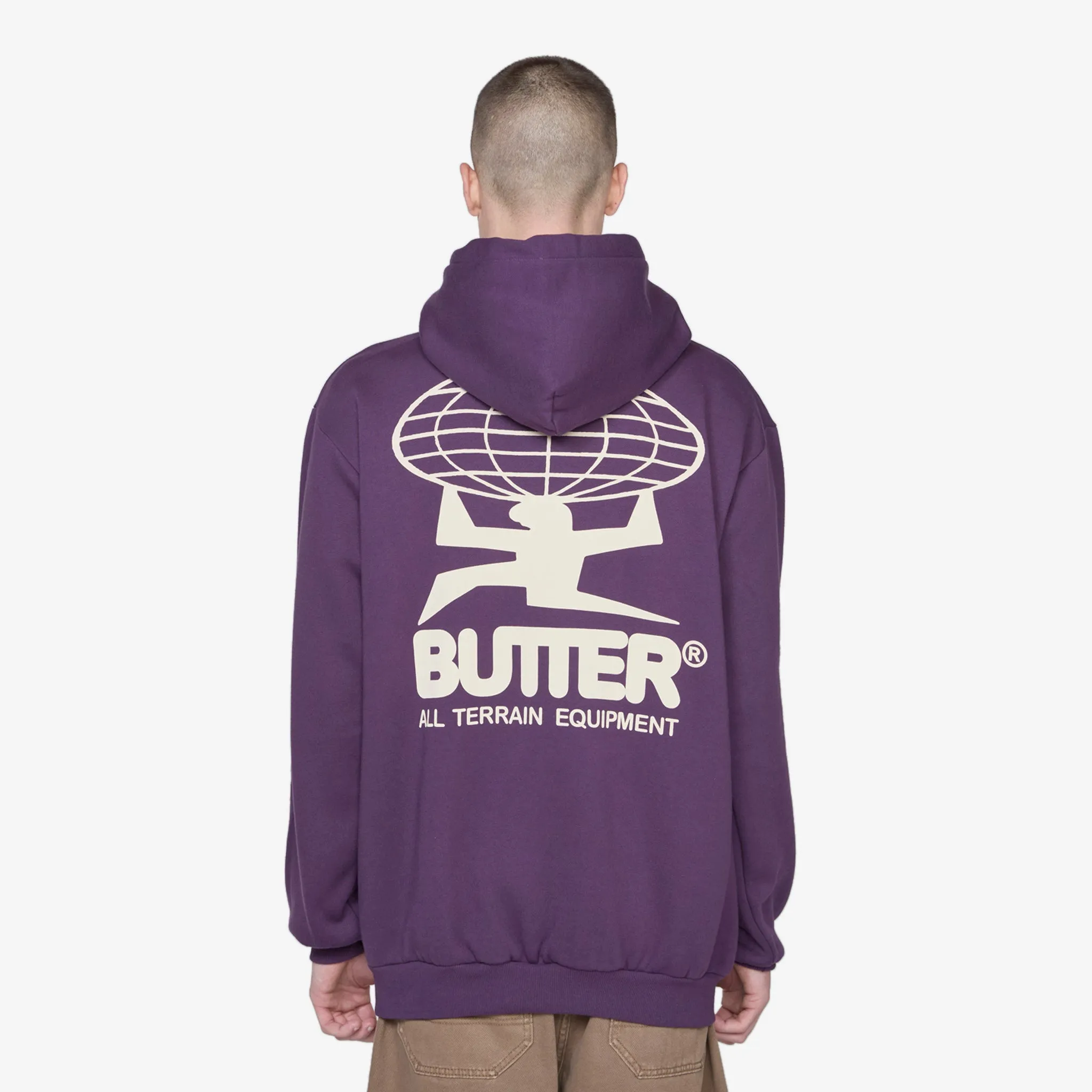 All Terrain Pullover Hood Eggplant