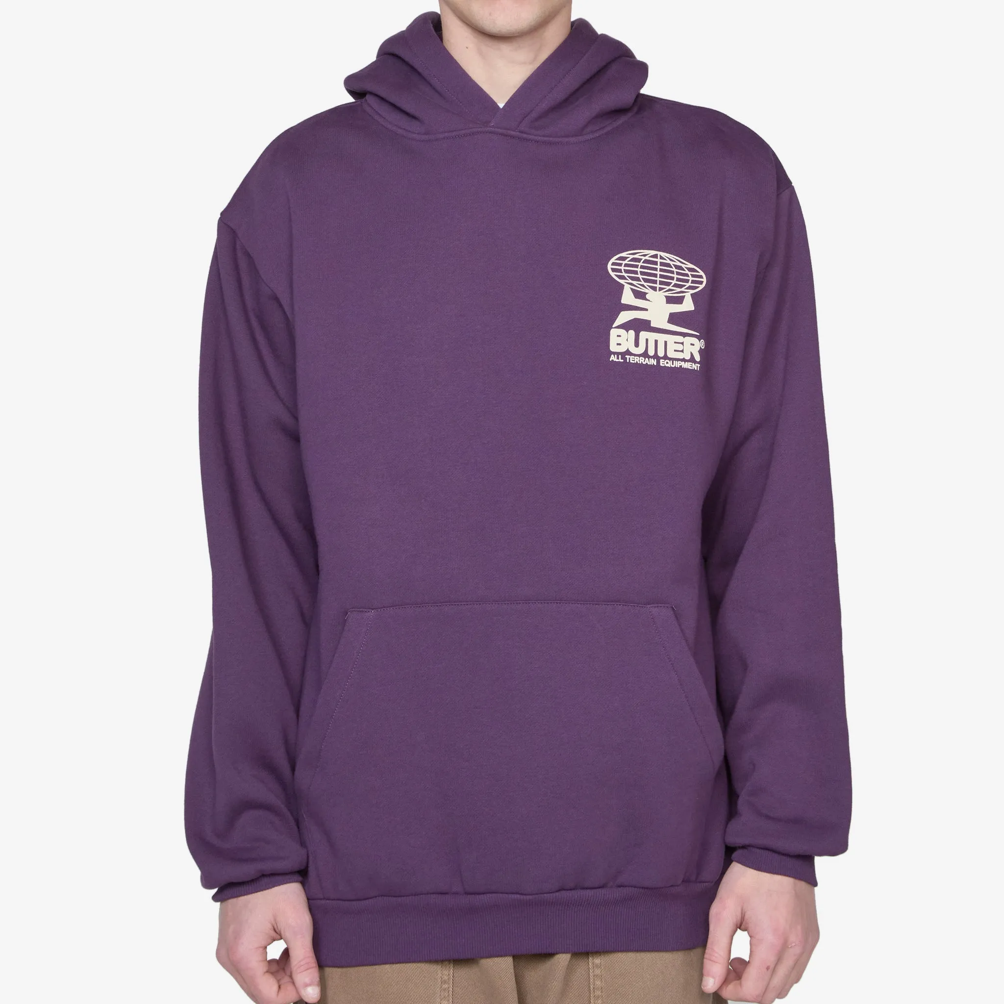 All Terrain Pullover Hood Eggplant