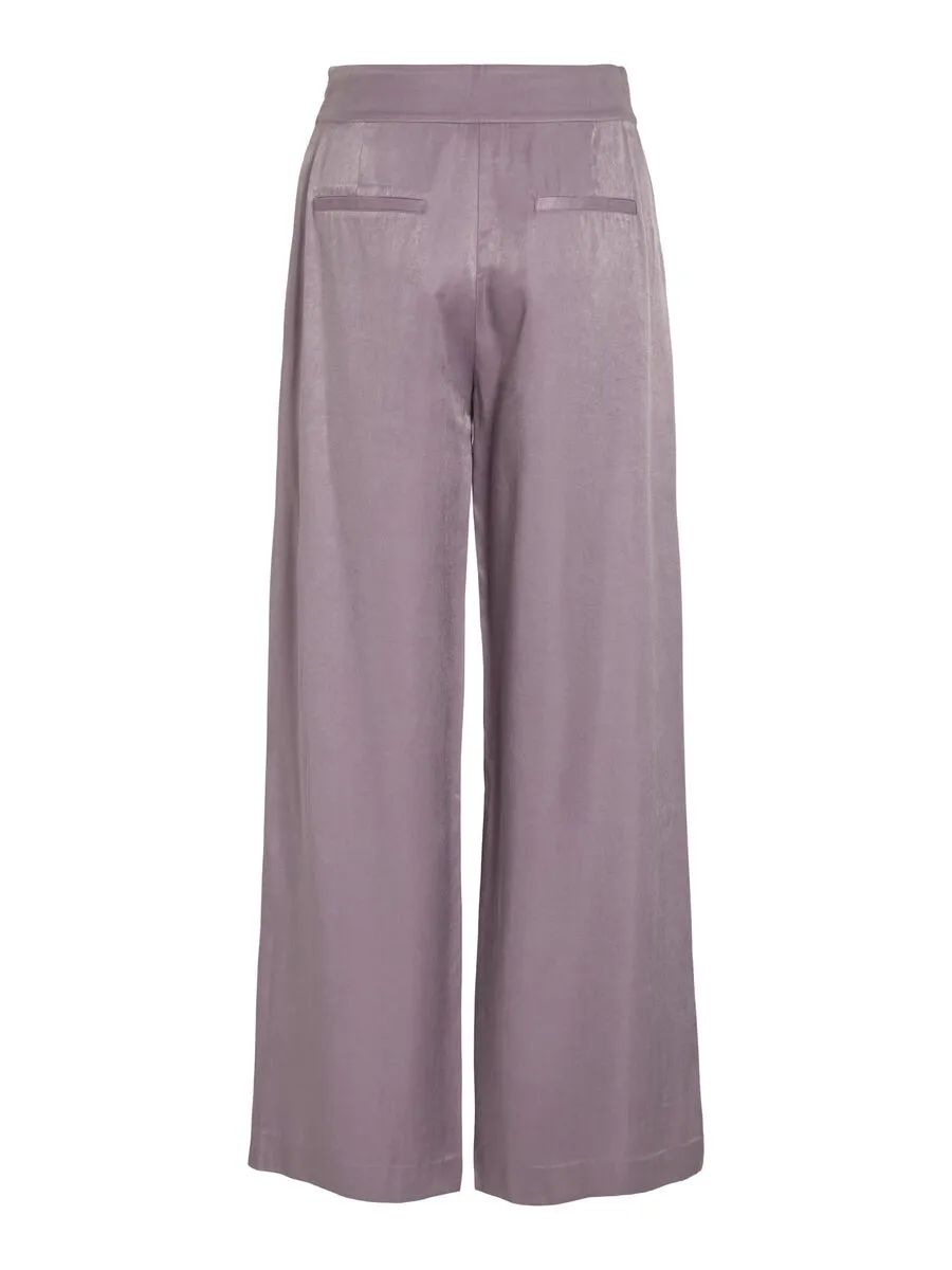 Angilique High Waisted Trousers (Mauve)