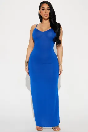 Annie Maxi Dress - Blue