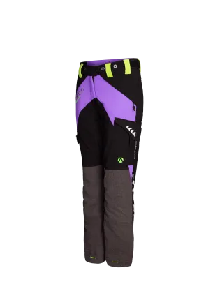 AT4010(F) Breatheflex Chainsaw trousers  Female Design A Class 1 - Purple