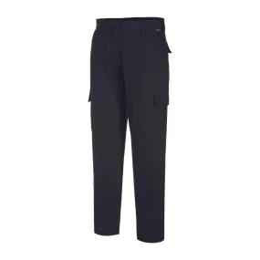 BA088-16 Portwest Eco Women's Stretch Cargo Trousers Black Size 16