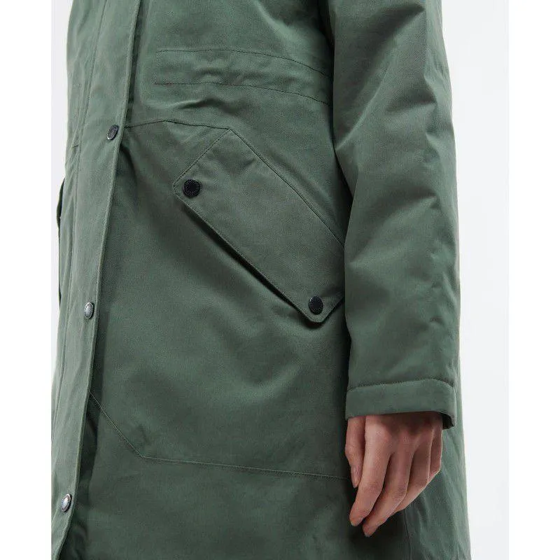 Barbour Belgrave Ladies Waterproof Jacket - Alchemy Green