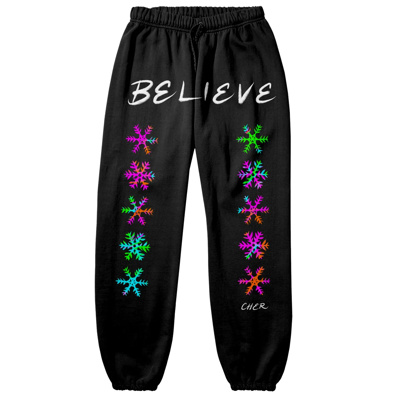 Believe Snowflake Sweatpants