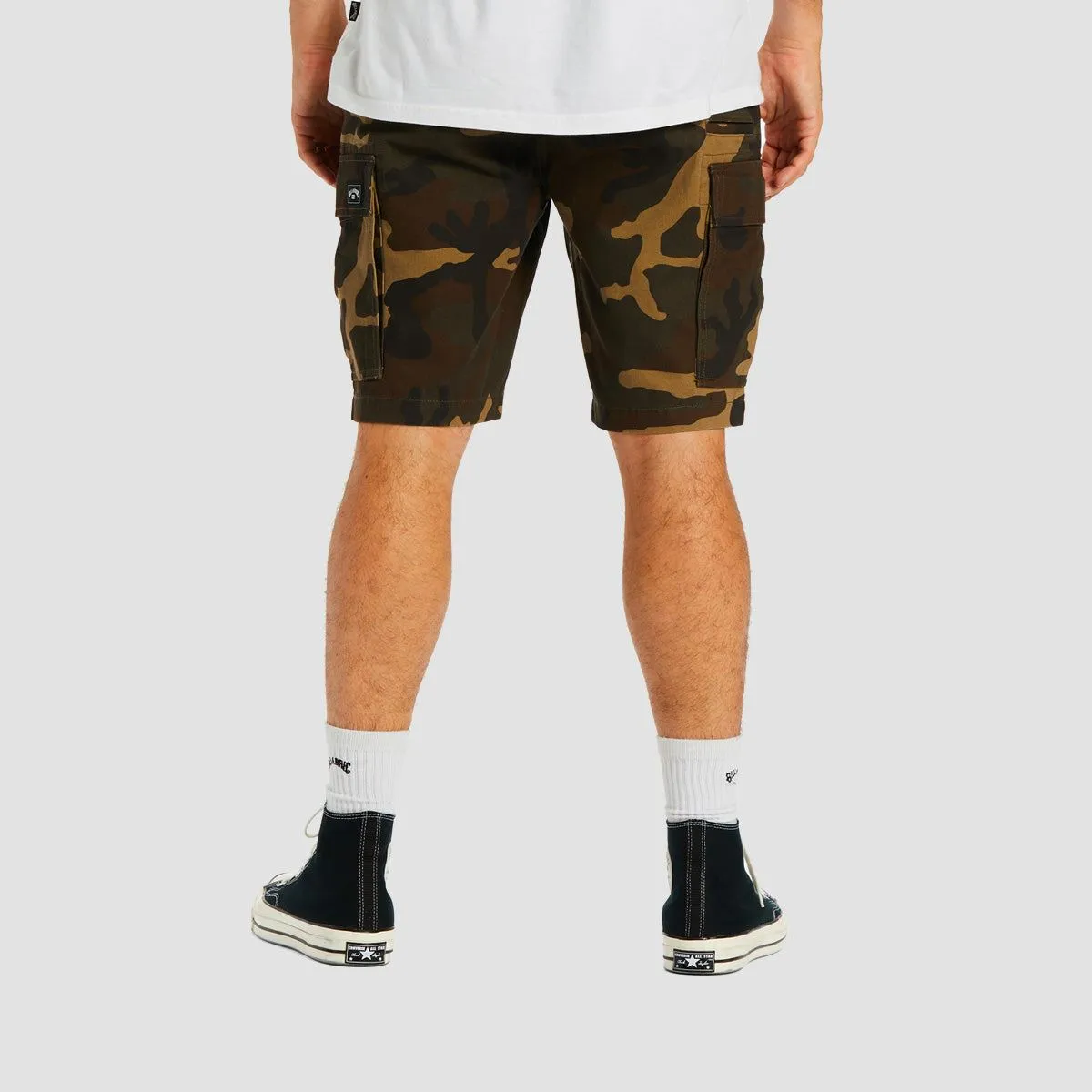 Billabong Combat Cargo Shorts Military Camo