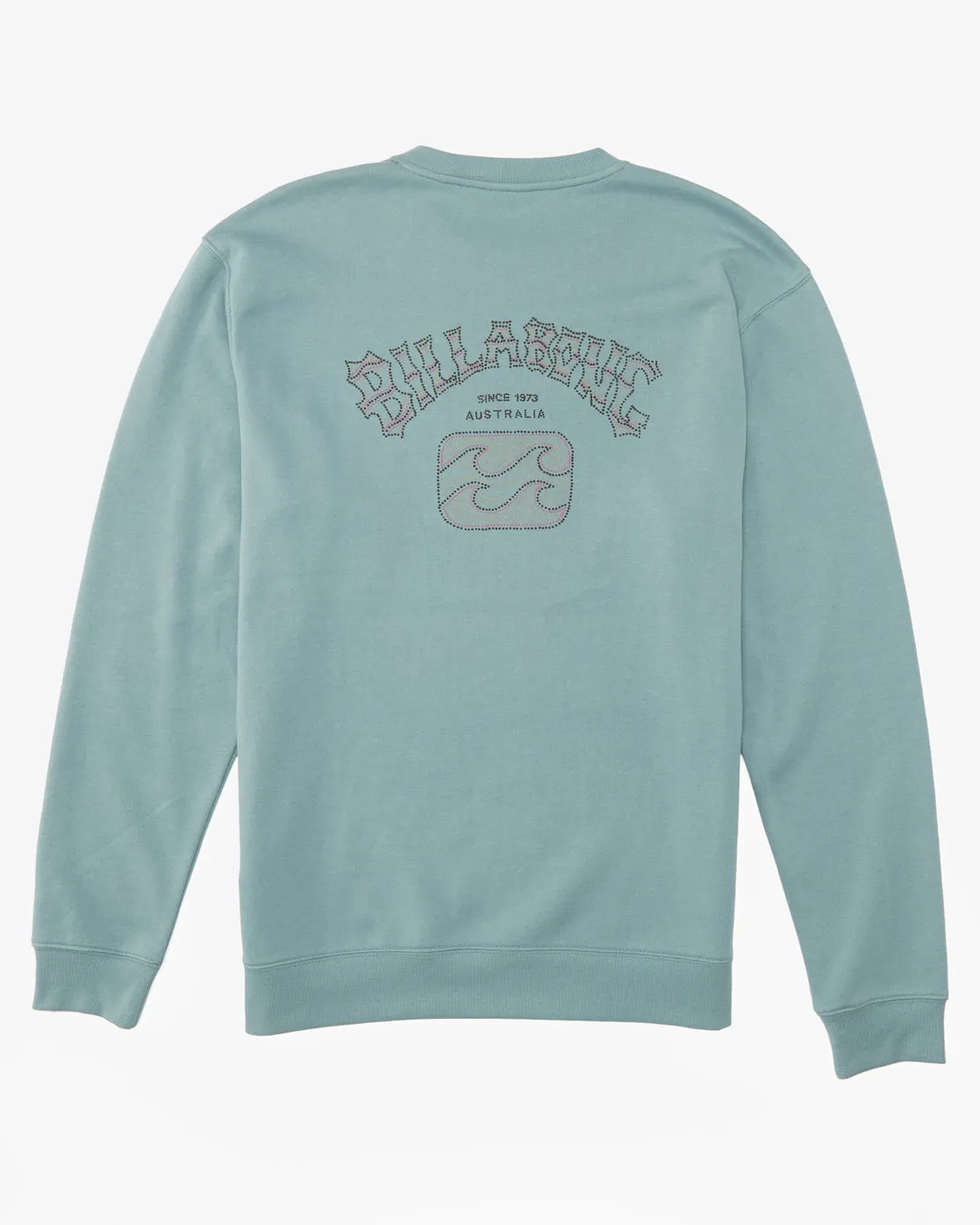 Billabong Short Sands Crew Sweatshirt-Washed Blue