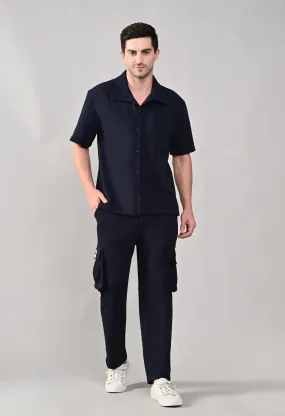 Blue Color Co-ord Set for Men