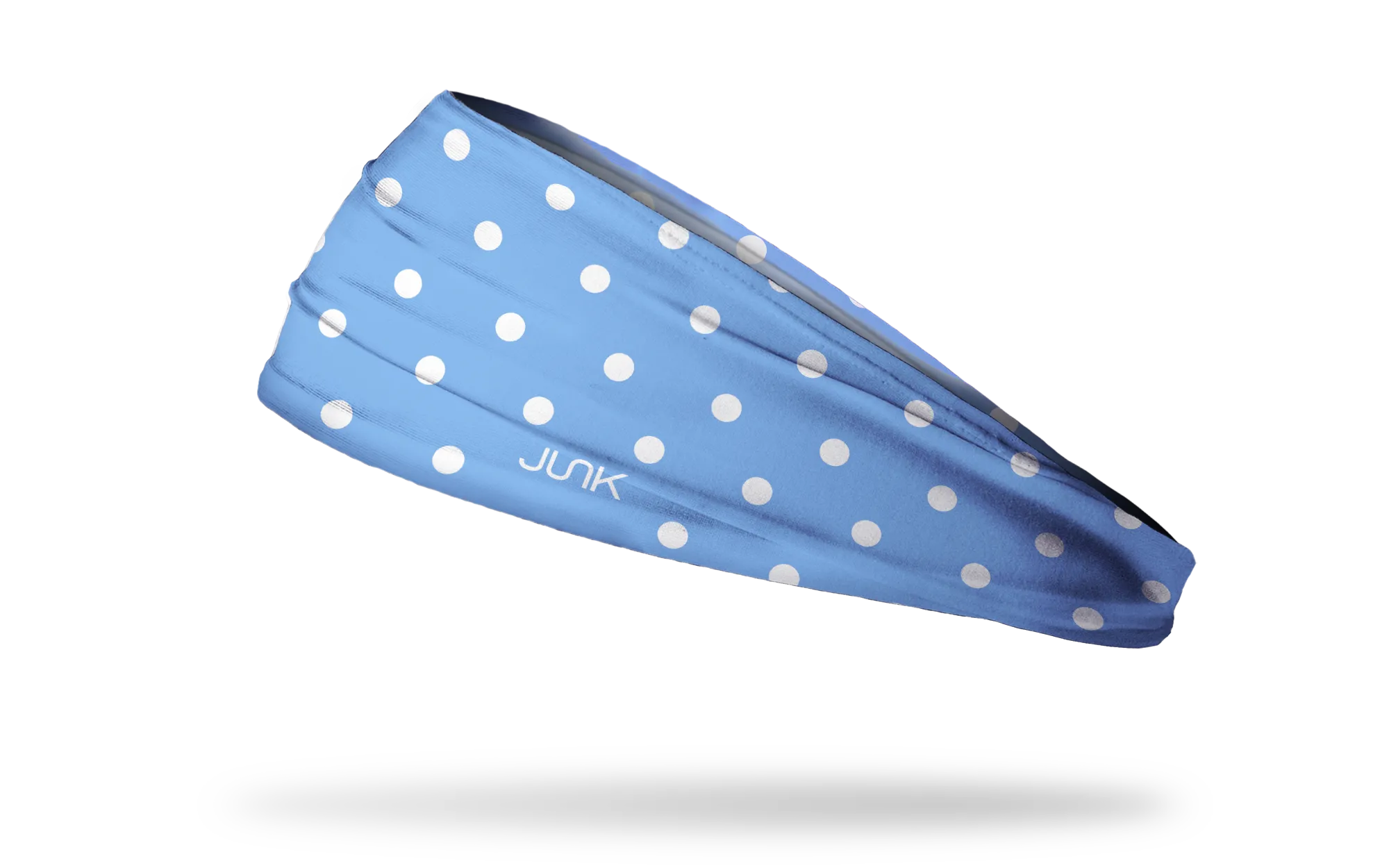 Blue Polka Dots Headband