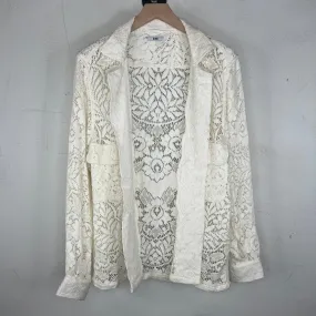 Bode Open Lace Shirt