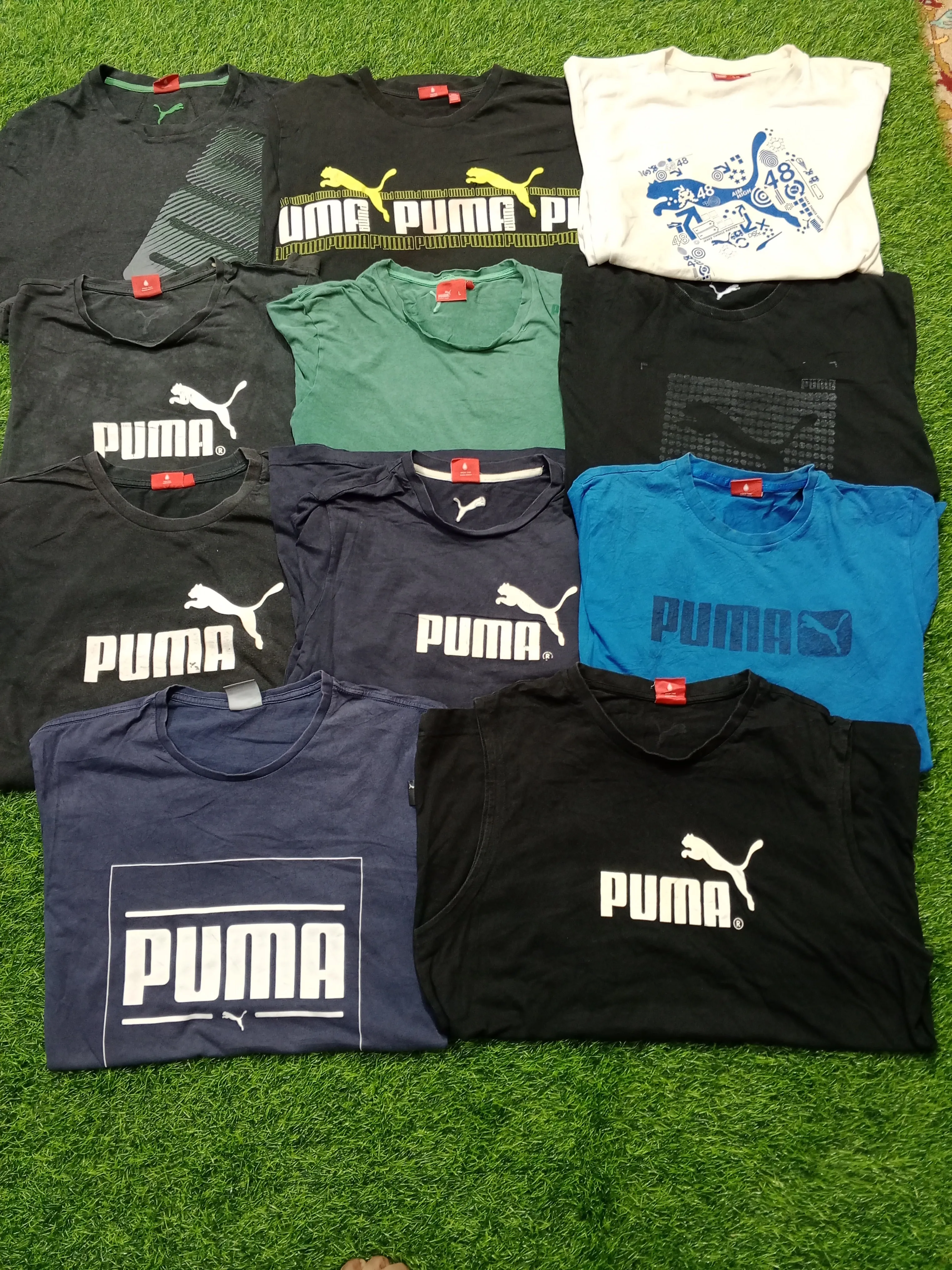 Branded Puma tshirt 50 Pcs  in reasonsble price