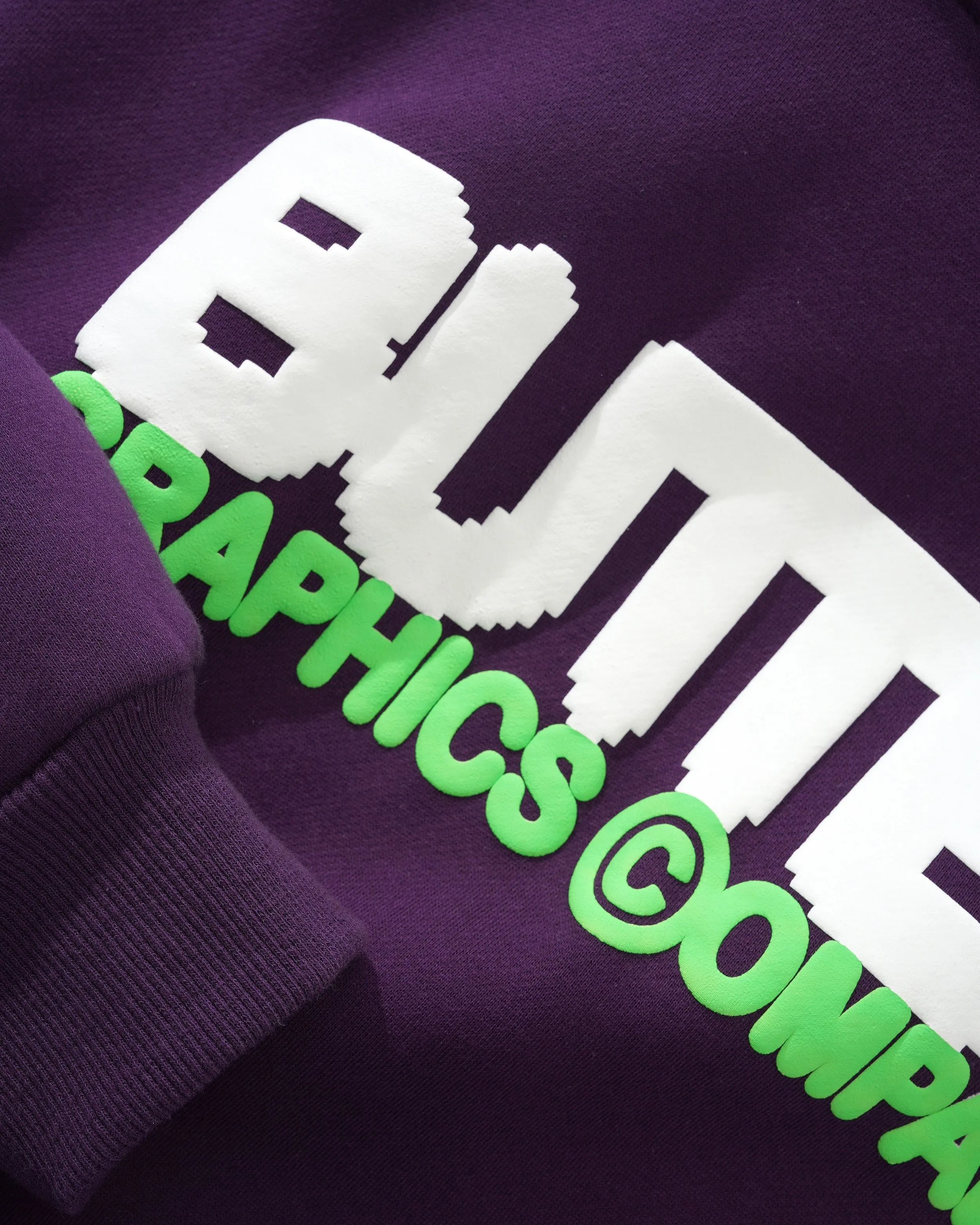 Butter Goods Program Pullover Hood Eggplant