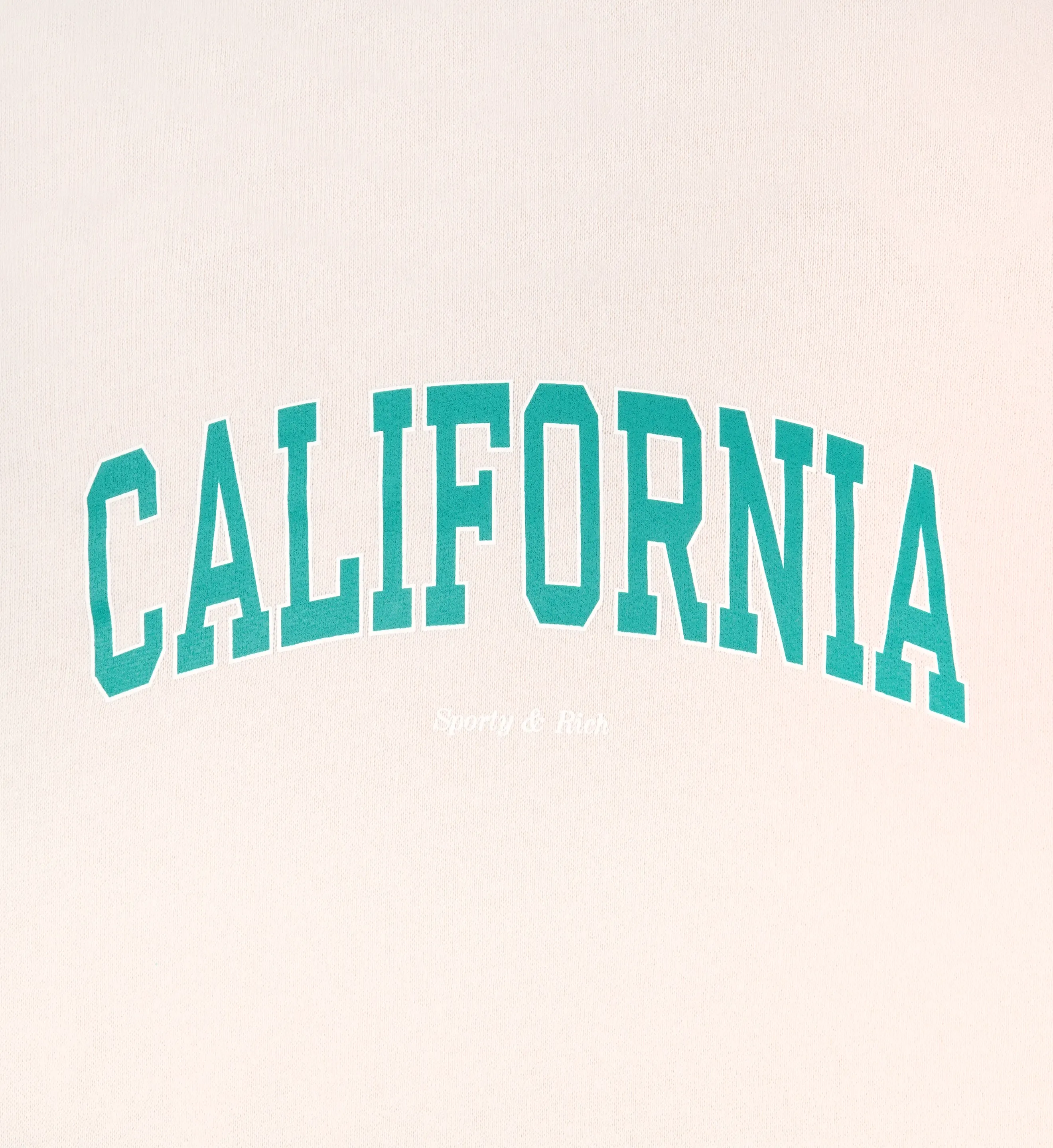 California Kids Sweatpant - Cream/Spring Green