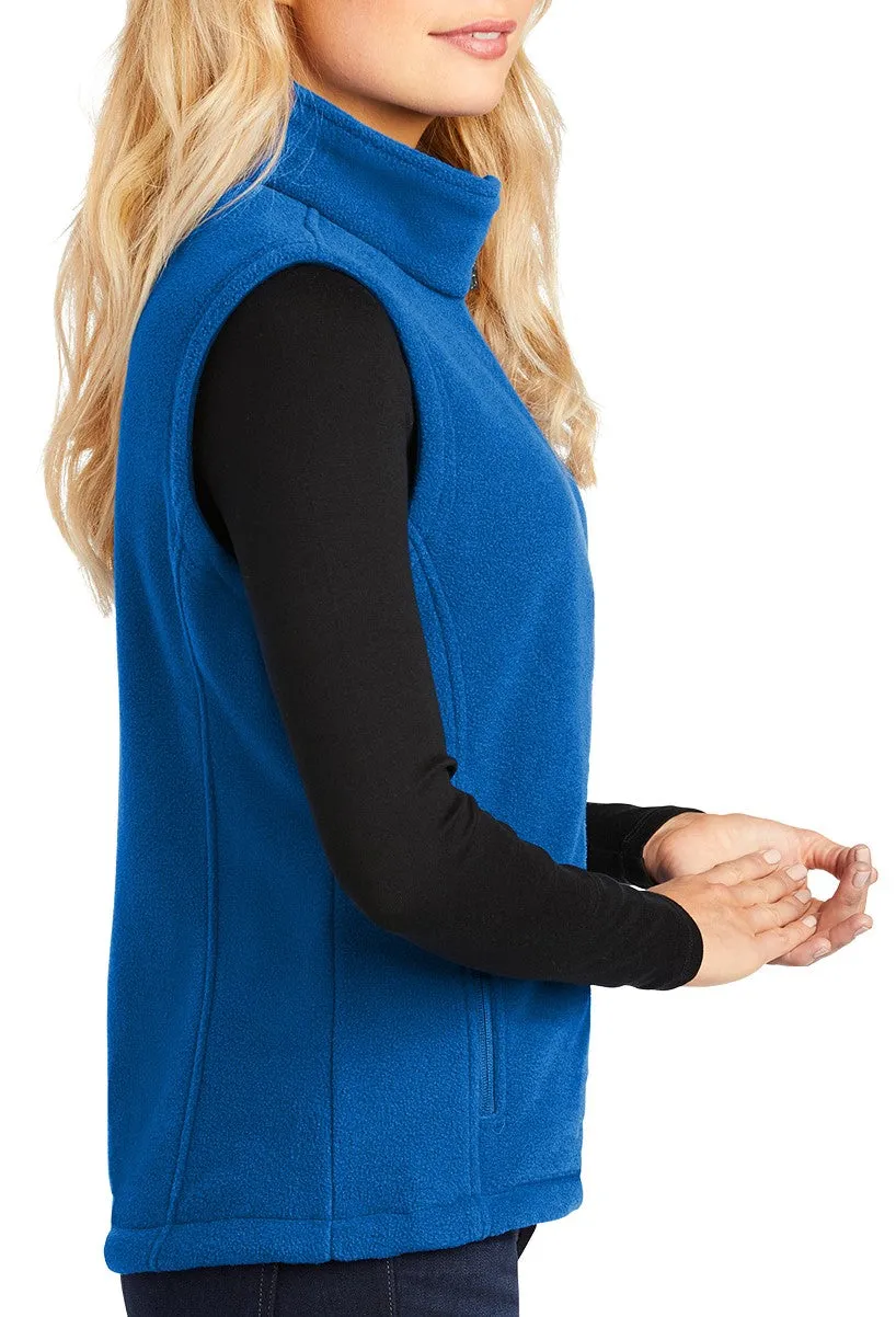 Canyon Fleece - Ladies Zip Vest by Flying R Ranchwear - Royal Blue