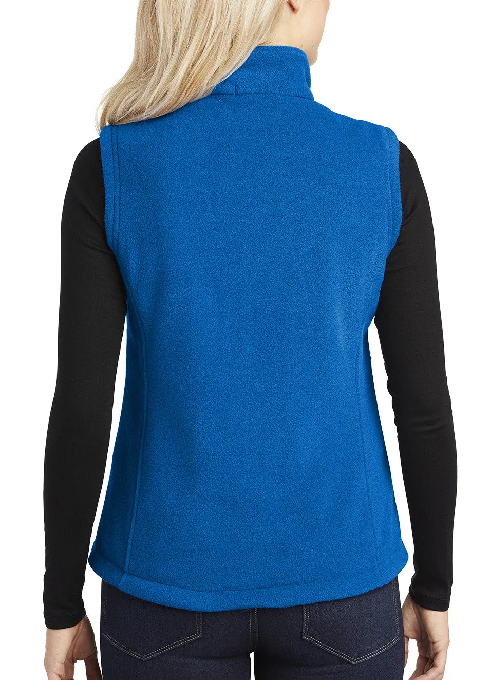 Canyon Fleece - Ladies Zip Vest by Flying R Ranchwear - Royal Blue