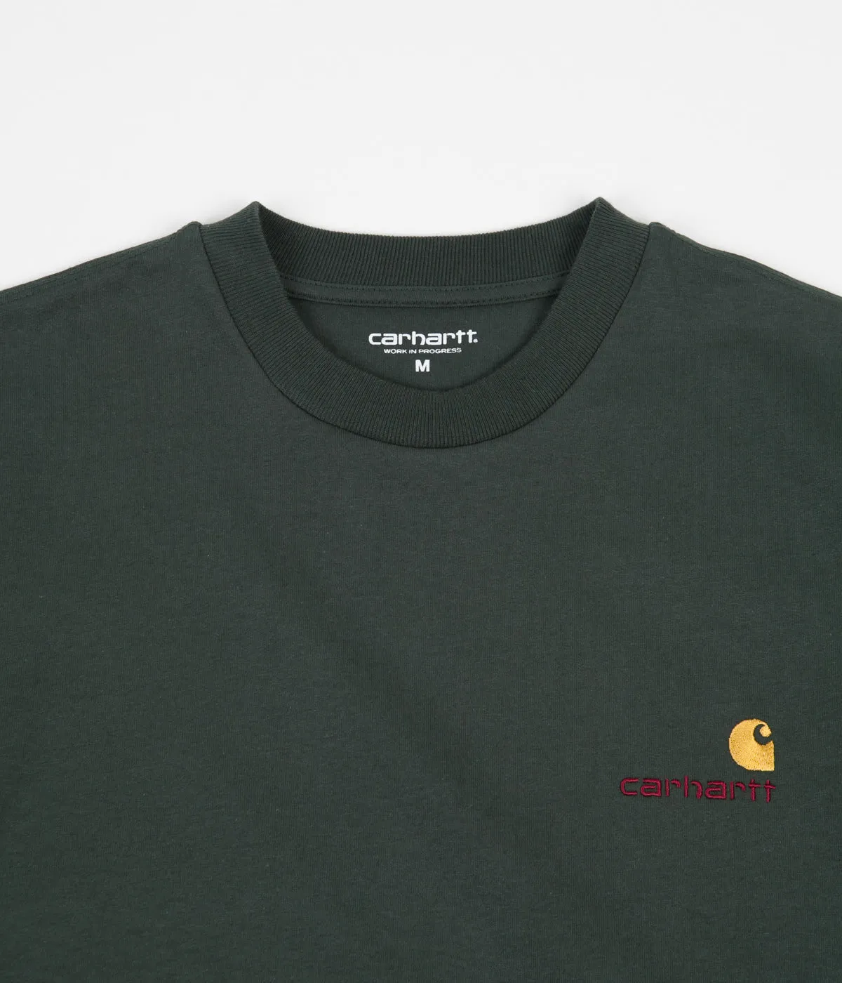 Carhartt American Script T-Shirt - Dark Teal