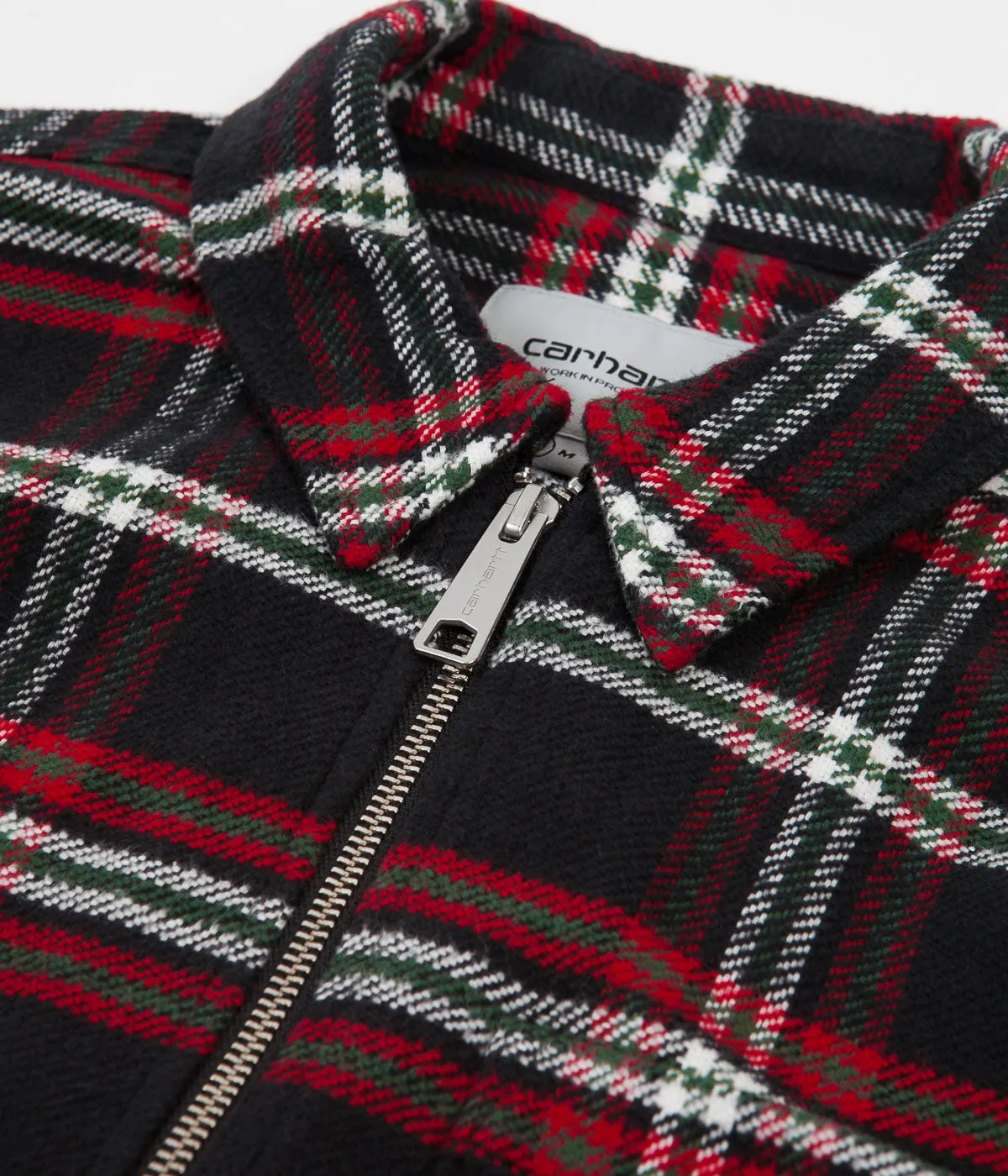 Carhartt Bryan Check Shirt - Black / Rocket