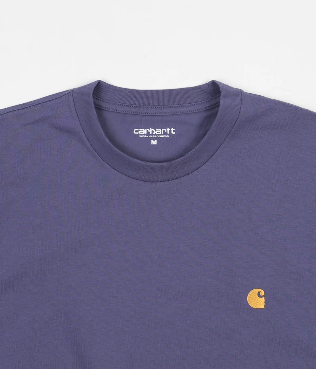 Carhartt Chase T-Shirt - Cold Viola / Gold