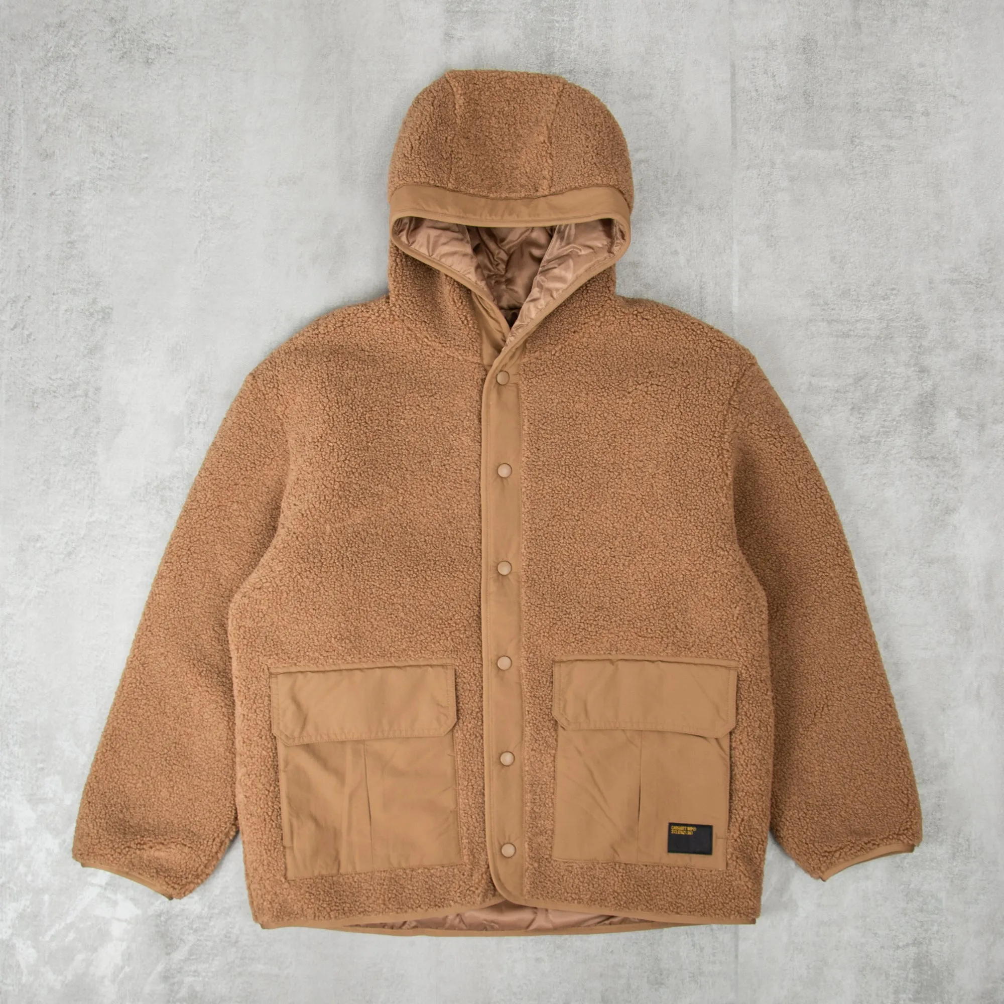 Carhartt WIP Devin Hooded Fleece Liner Jacket - Buffalo