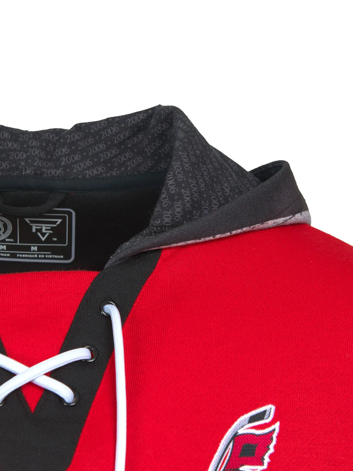 Carolina Hurricanes Lace-Up Hoodie