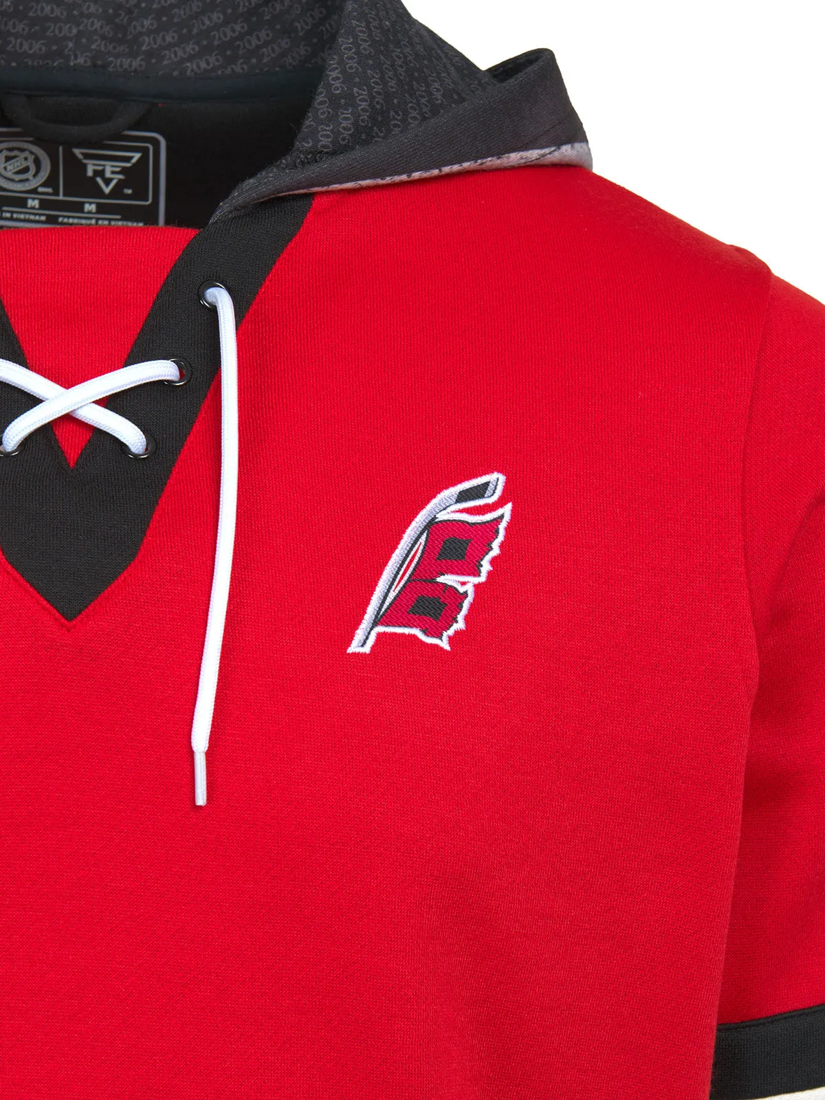 Carolina Hurricanes Lace-Up Hoodie