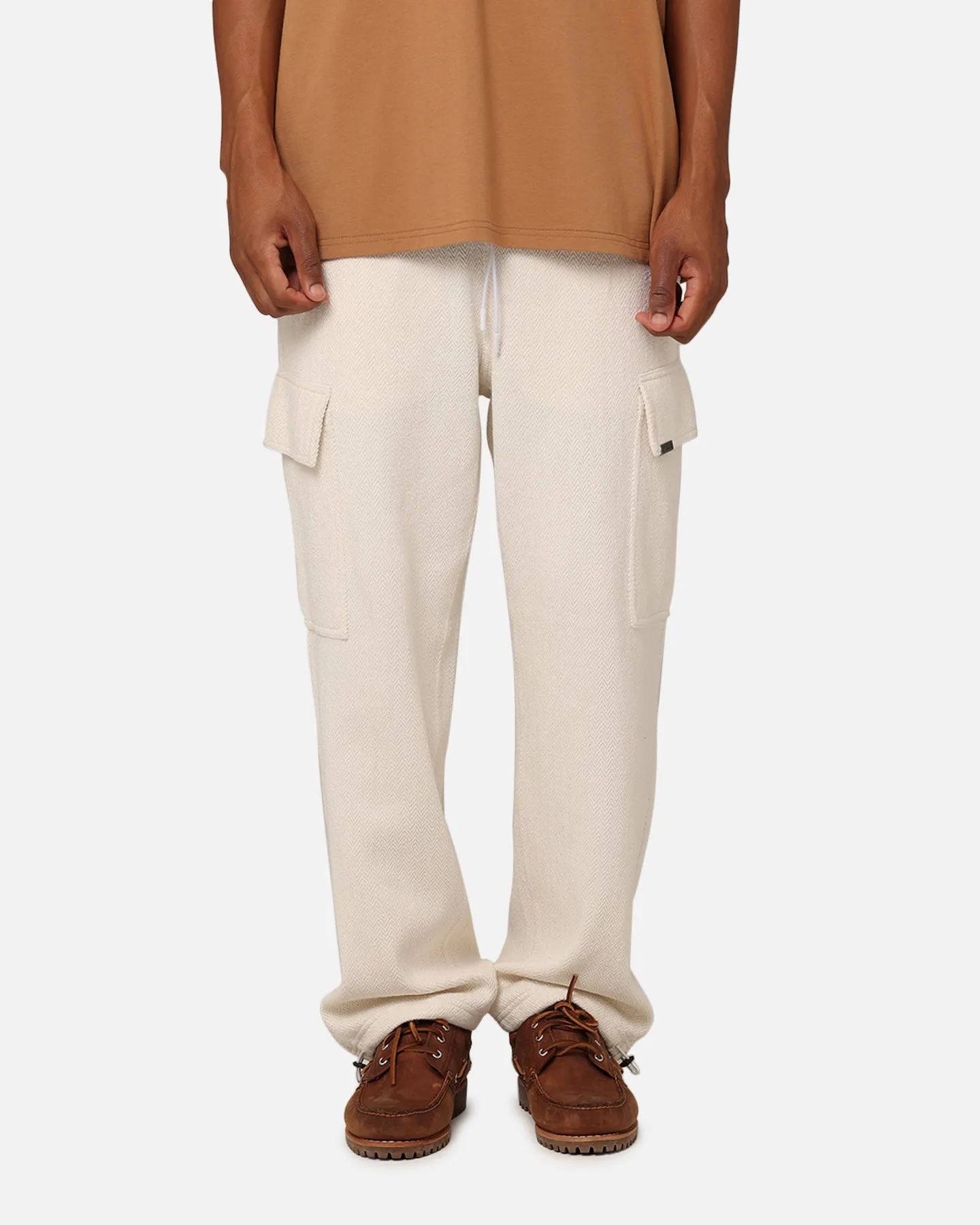 Carre Grain Superior Cargo Jogger Off White