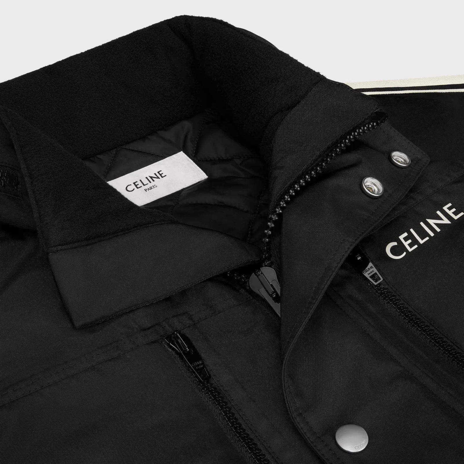 Celine Ski Jacket In Technical Nylon