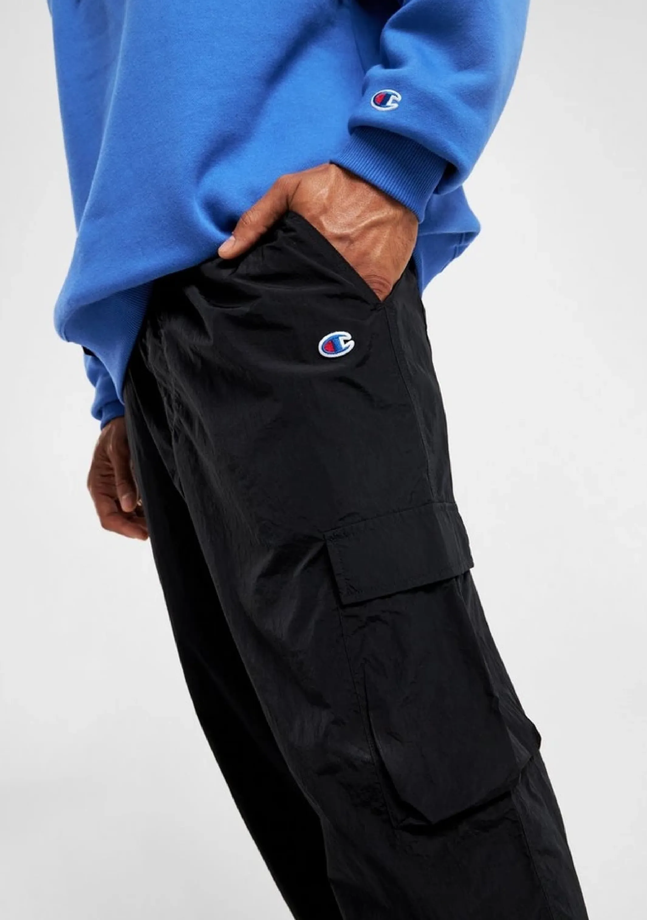 Champion Mens Rochester Cargo Pants <BR> AU7HN BLK