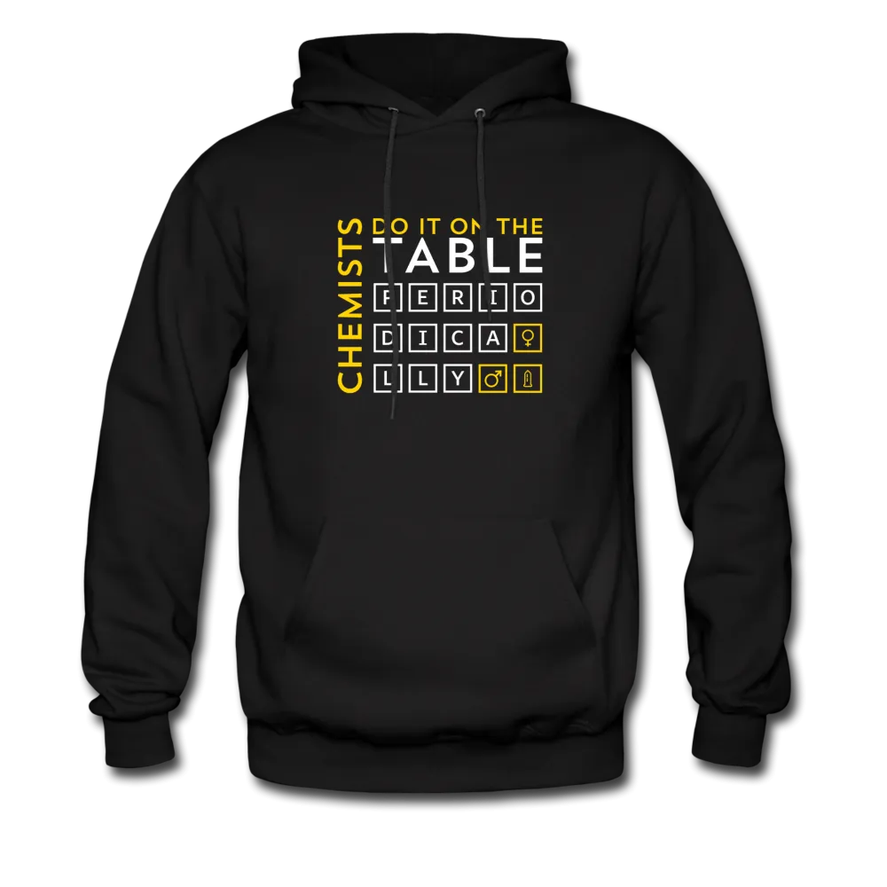 Chemists Do It On The Table Periodically Men's Hoodie