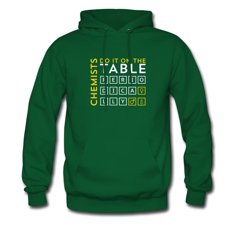 Chemists Do It On The Table Periodically Men's Hoodie