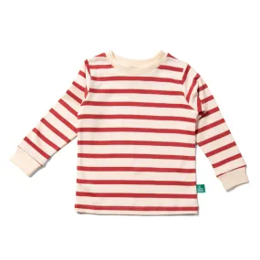 Children's Red Stripes Long Sleeve T-Shirt