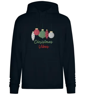 Christmas Vibes Design - Premium Essential Unisex Hoodie