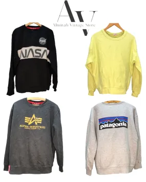 CK,patagonia,alpha,star,champion,fila sweatshirts