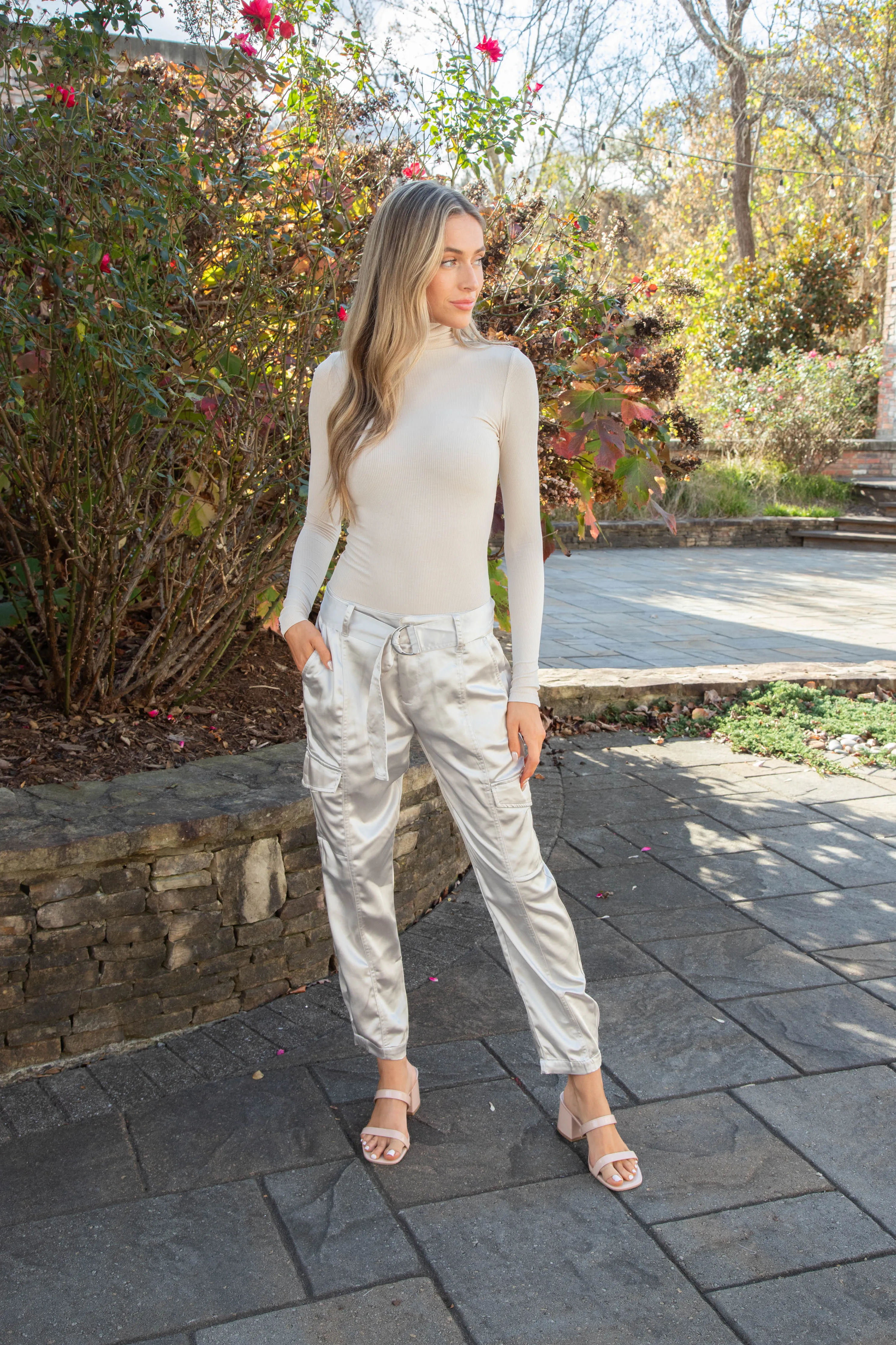 Classy Cargo Trouser, Silver | Sanctuary